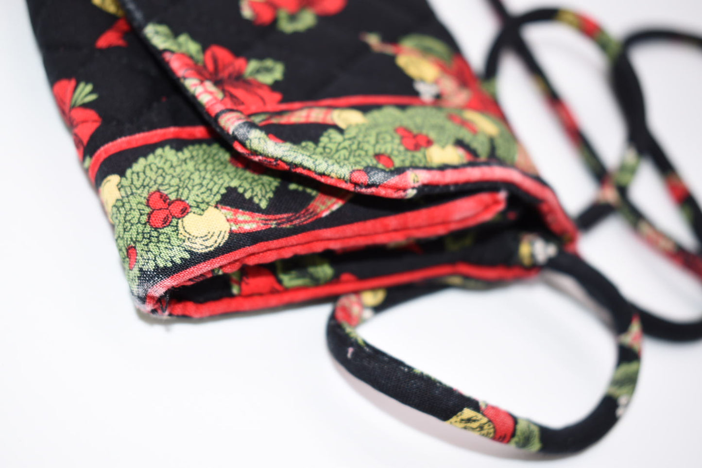 Vintage Vera Bradley Strap Wallet in "Hens-n-Holly"