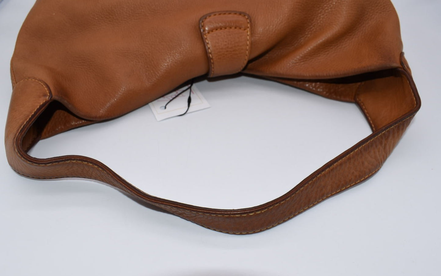 Vintage Dooney & Bourke Pebble Leather Lock Shoulder Bag