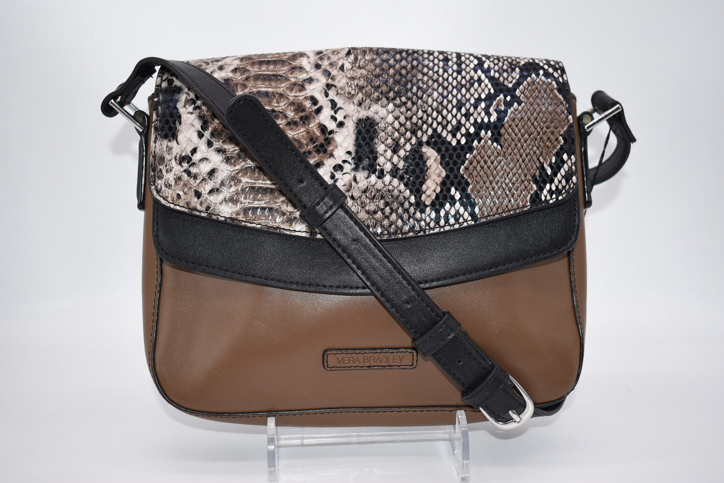 Vera Bradley Twice as Nice Crossbody/Shoulder Bag in "Coffee"