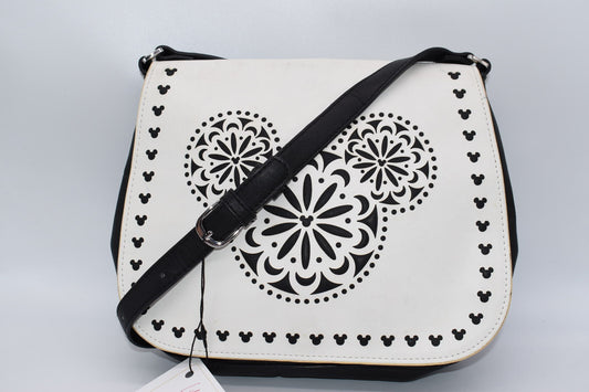 Vera Bradley Laser Cut Mickey Mouse Icon Crossbody Bag