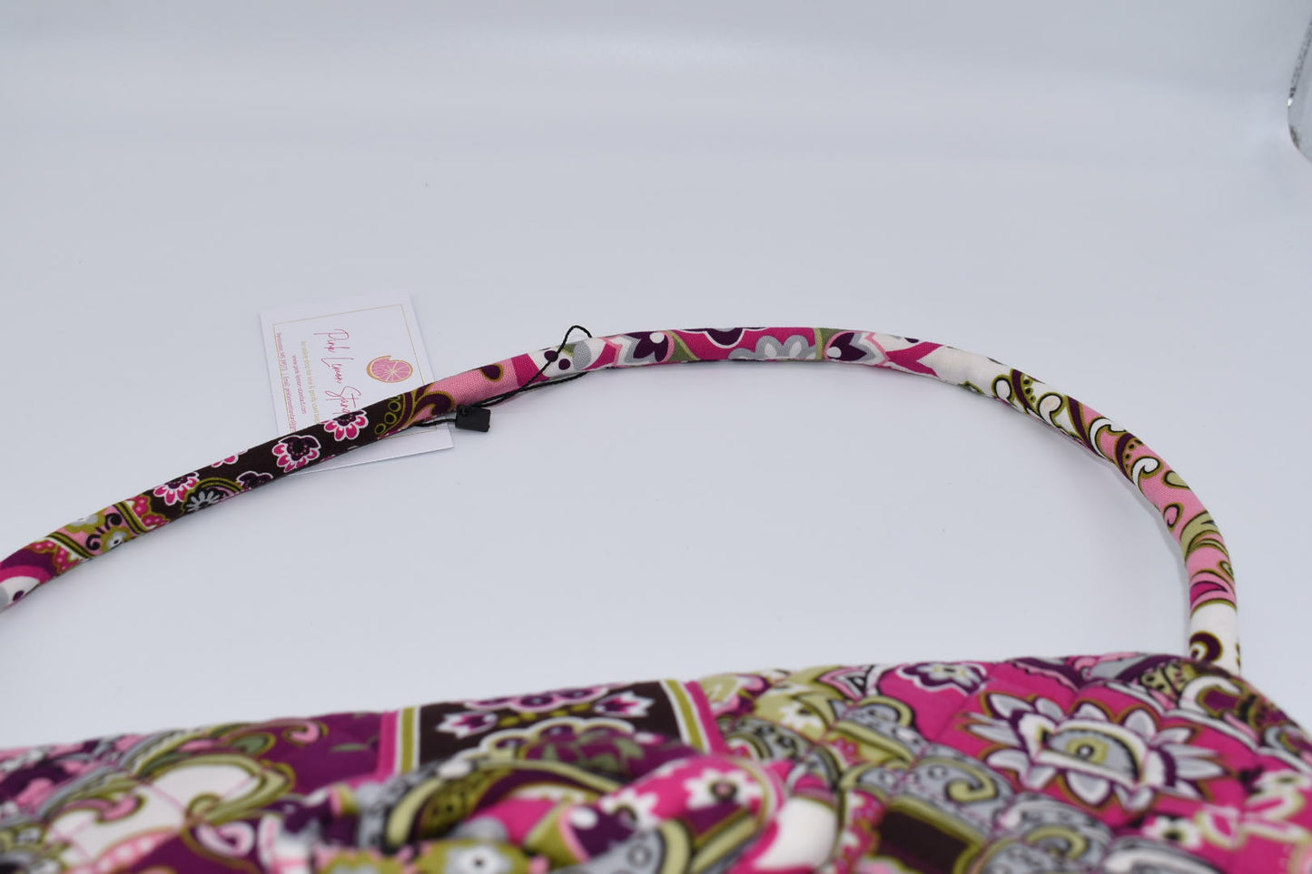 Vera Bradley "Very Berry Paisley" Knot Just a Clutch Bag