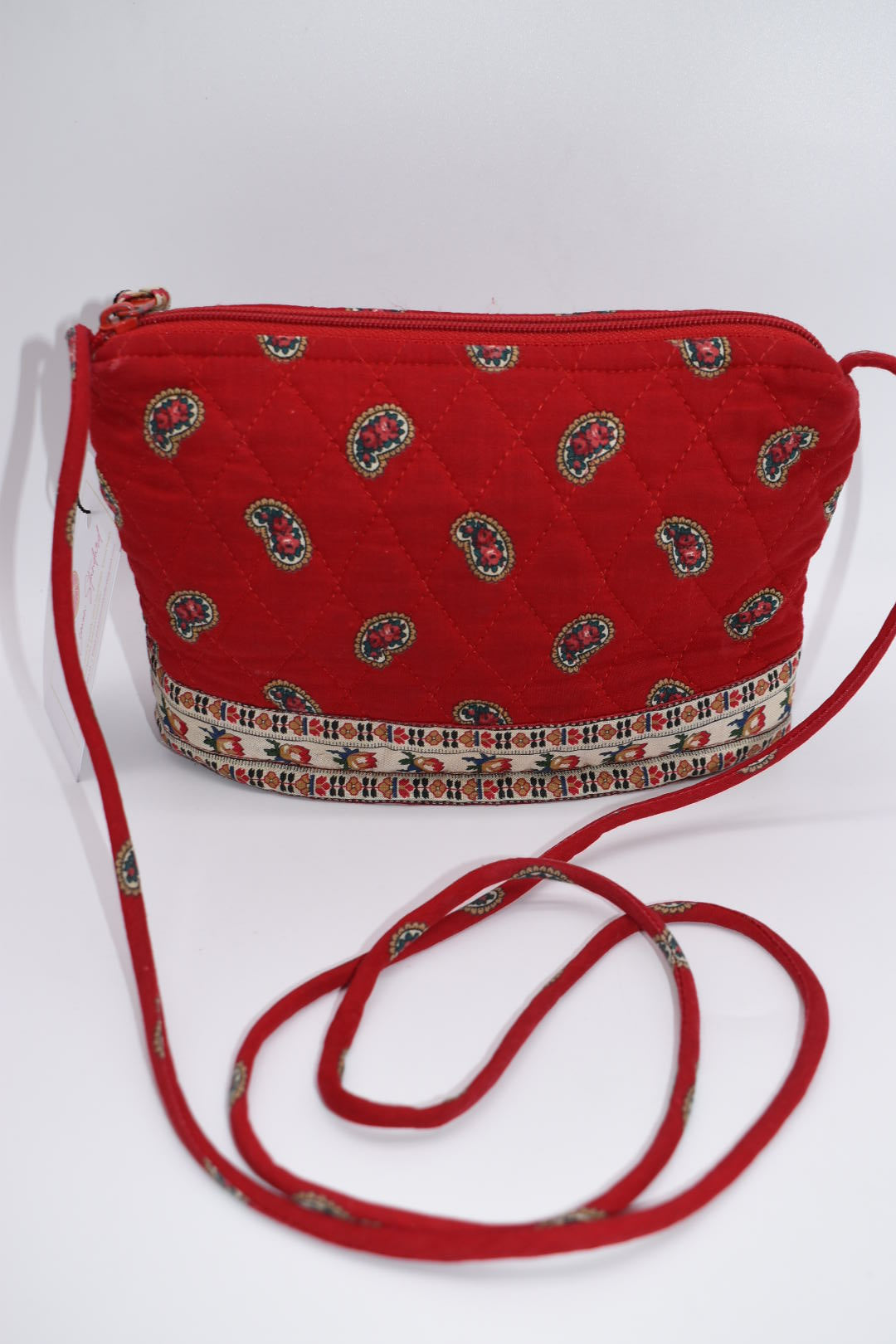 Vera bradley red crossbody sale