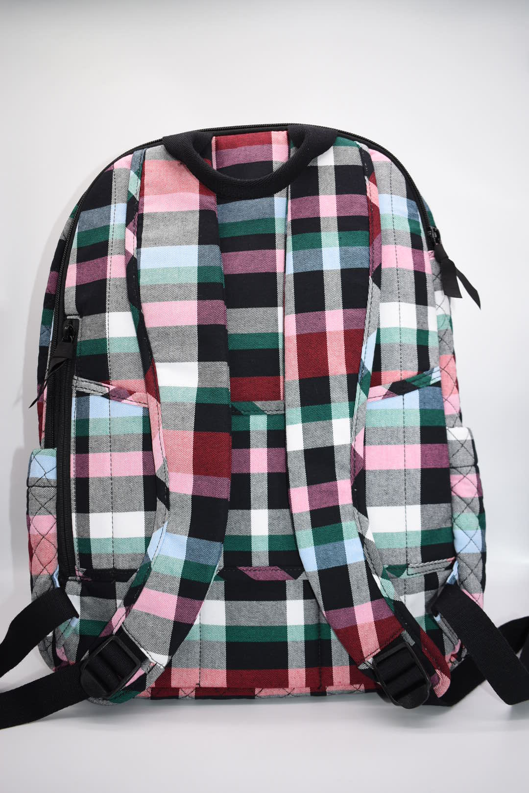 Vera Bradley Campus Backpack Tartan retailer Plaid NWT