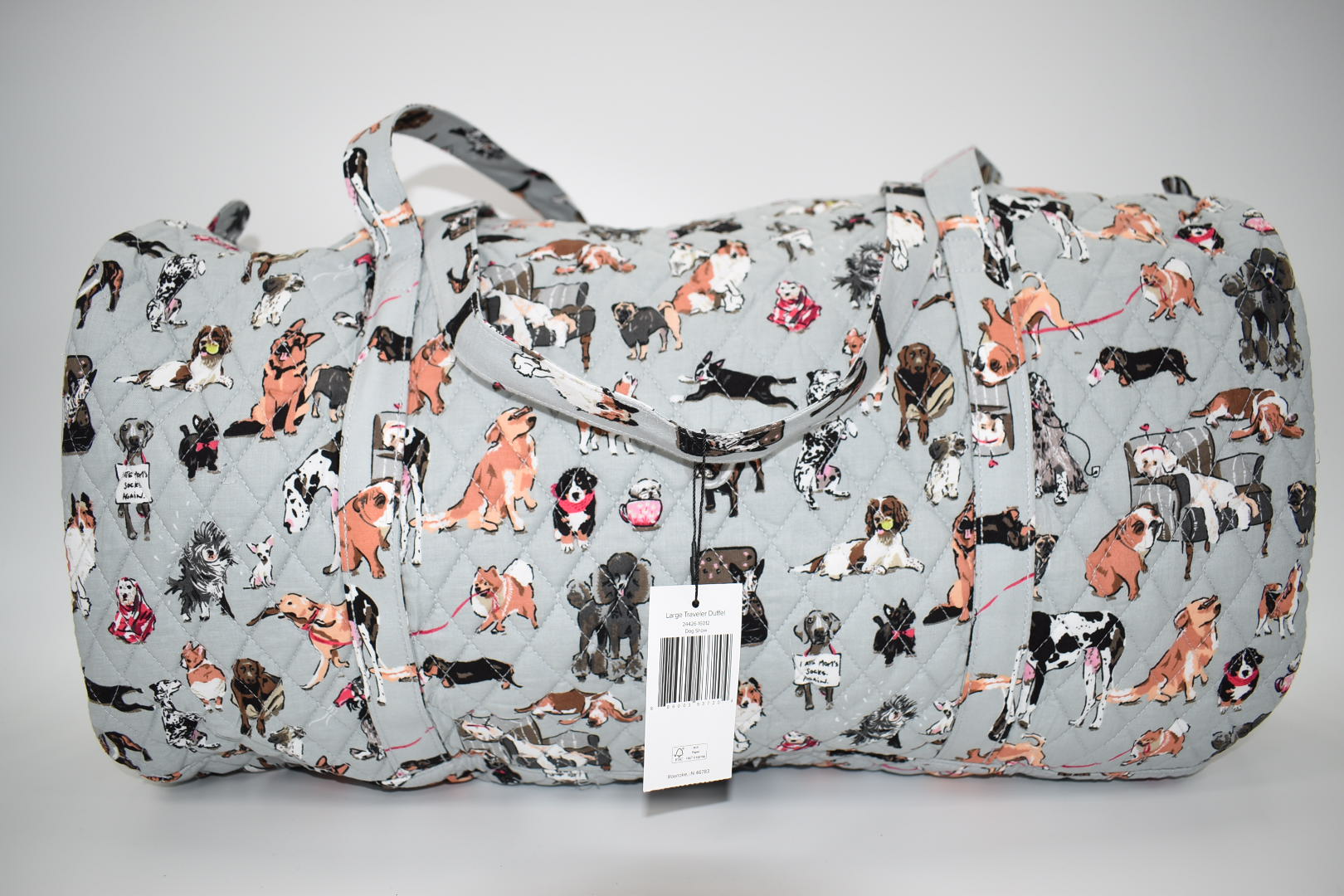 Printed Frequent Flyer Foldable Duffel Bag