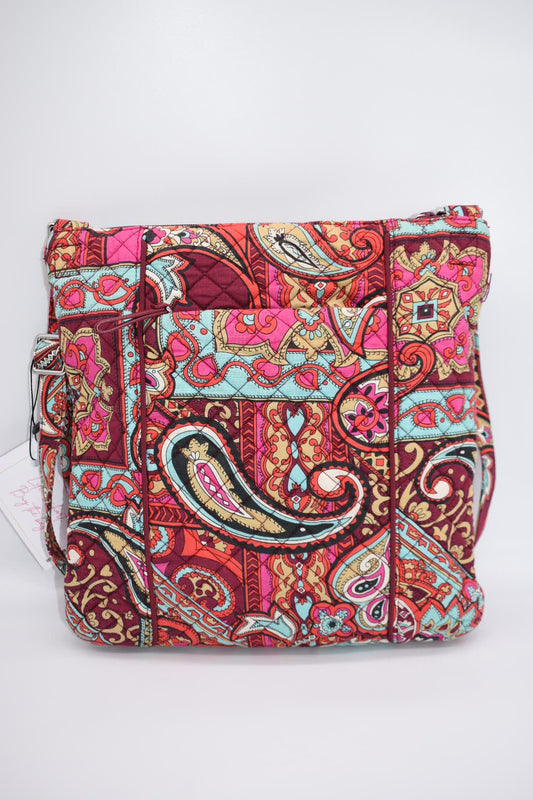 Vera Bradley Hipster Crossbody Bag in "Regal Paisley" Pattern