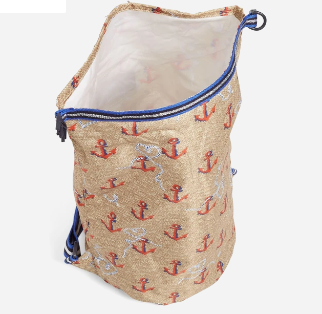 Vera Bradley "Ahoy" Backsack Bag